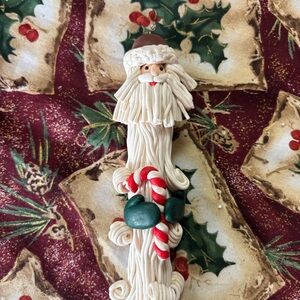 Vtg Old World Santa Claus Ornament/Decoration